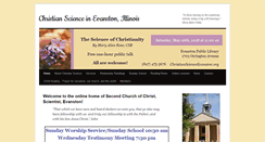 Desktop Screenshot of christianscienceevanston.org